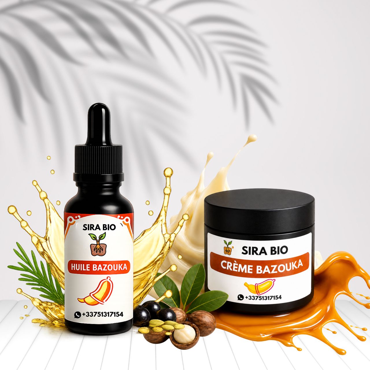 Huile Bazouka &creme dose concentré