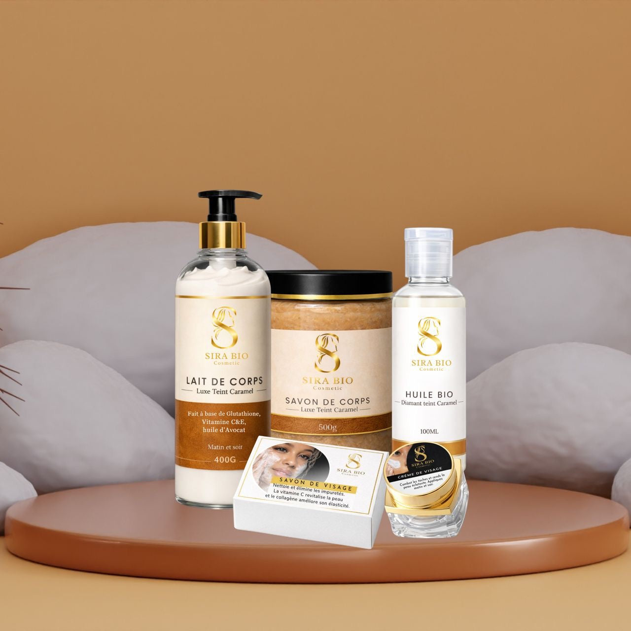 Gamme teint caramélisée