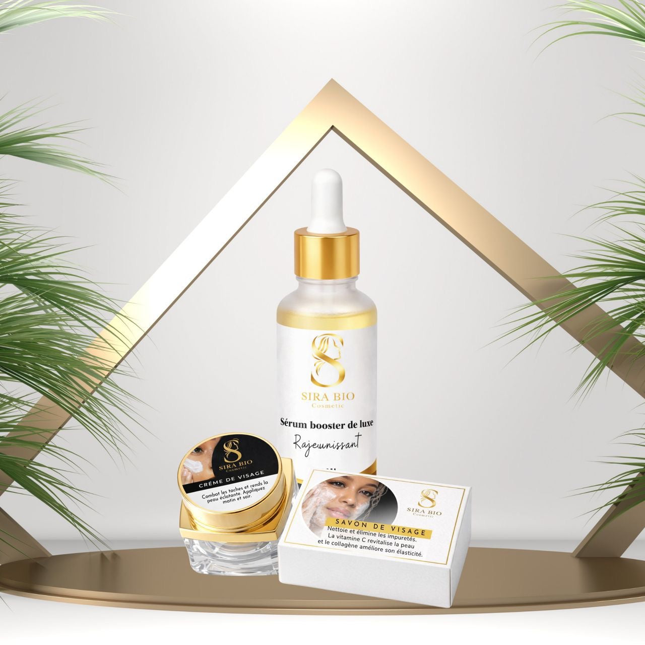 Mini kit visage de luxe personnalisé